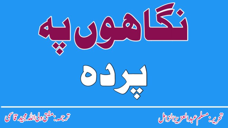 Read more about the article نگاہوں پہ پردہ